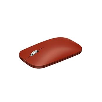 Amazon | マイクロソフト Surface モバイル マウス ポピーレッド